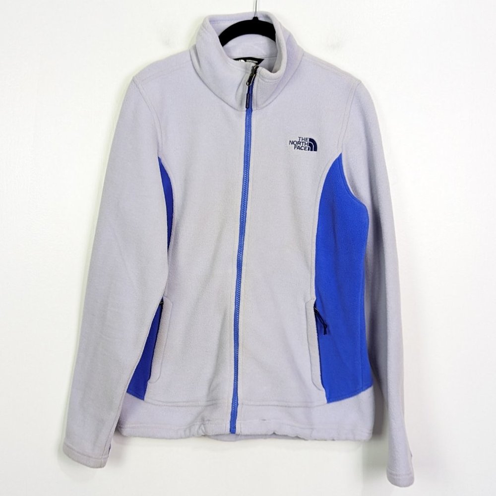 The North Face Lilac Fleece Zip Up Jacket Size M